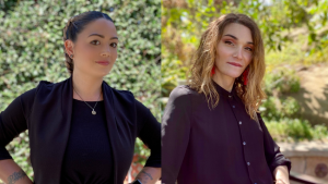 Ginny Oshiro and Alexis Rowland